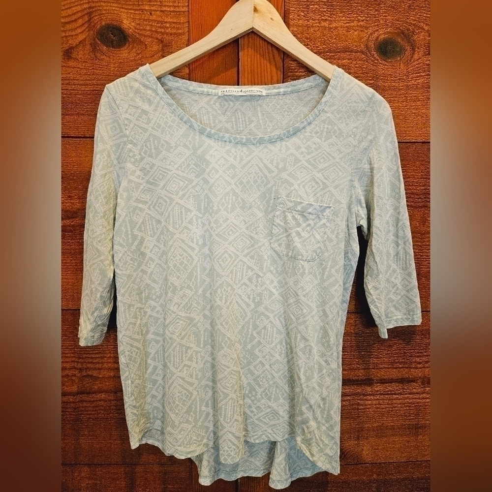 PERUVIAN CONNECTION Petroglyph Blouse